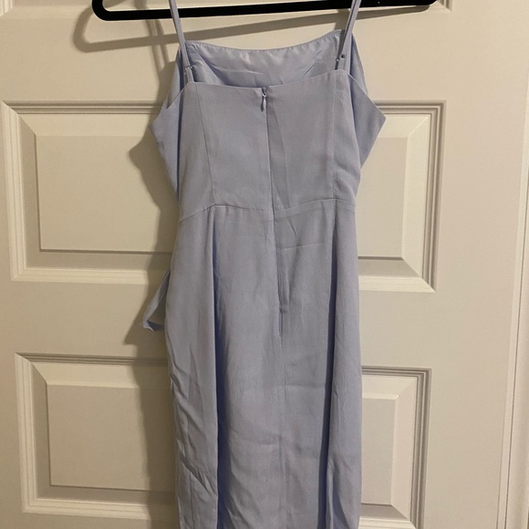 Blue wrap dress - Picture 2 of 4